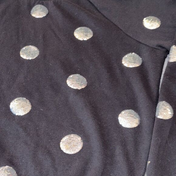 Victoria’s Secret PINK Polka Dot Holographic Sequin Bling Crewneck Sweatshirt-SM - Picture 9 of 10